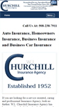 Mobile Screenshot of churchillagency.com